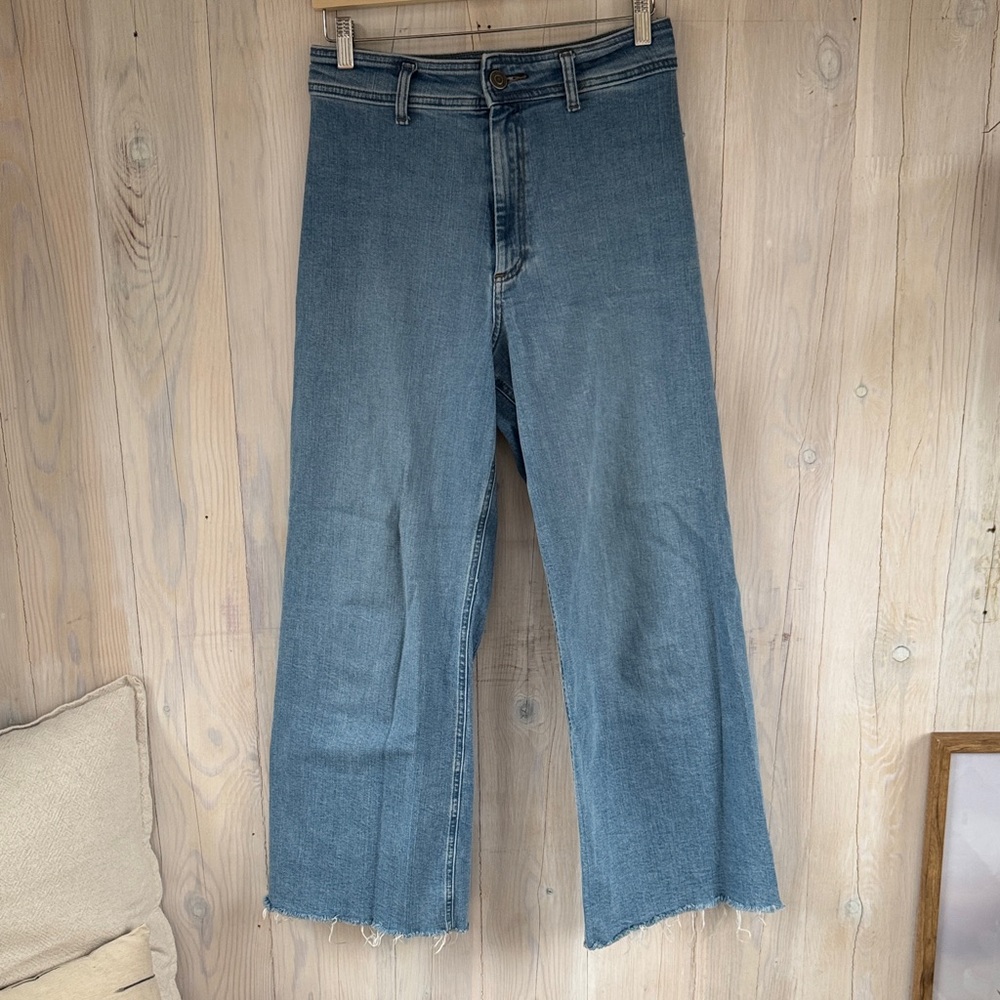 Zara Wide Leg Jeans Size 8